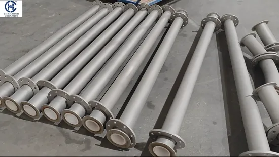 High Quality Alumina Ceramic Tube & Pipe for Wear Resistant Industry 