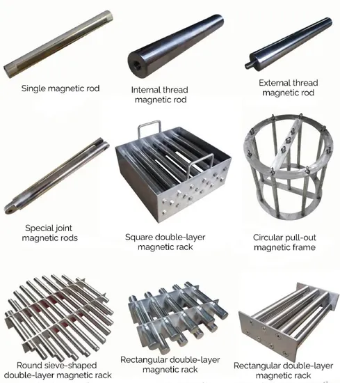 Neodymium Magnet Rod Magnetic Bar 10000 12000 14000GS Magnetic Filter Bar Tool Grate for Iron Removal 
