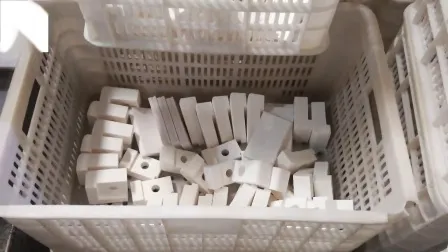 Wear Resistant Alumina Weldable Ceramic Brick Tiles 